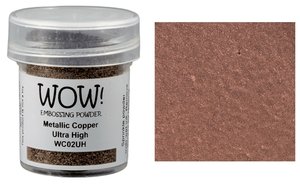 Polvos de embossing WOW Metallic Copper Ultra High
