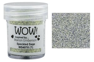 Polvos de embossing WOW Speckled Sage