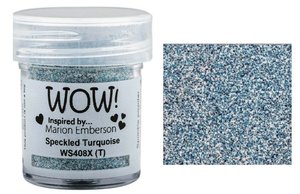 Polvos de embossing WOW Speckled Turquoise