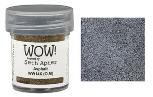 Polvos de embossing WOW Building Blocks Asphalt