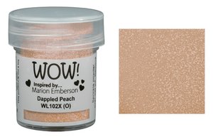 Polvos de embossing WOW Dappled Peach