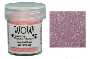 Polvos de embossing WOW Dappled Coral