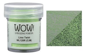 Polvos de embossing WOW Lime Twist