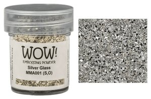 Polvos de embossing WOW Silver Glass