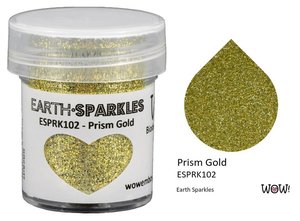 Glitter Biodegradable WOW Earth Sparkles Prism Gold