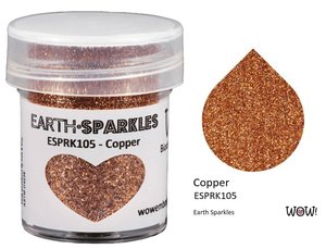 Glitter Biodegradable WOW Earth Sparkles Copper