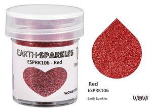 Glitter Biodegradable WOW Earth Sparkles Red