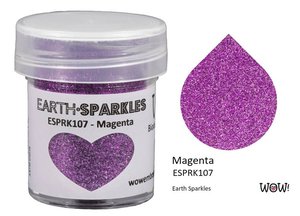 Glitter Biodegradable WOW Earth Sparkles Magenta