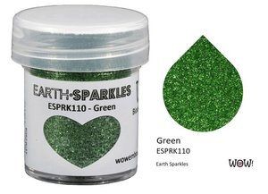 Glitter Biodegradable WOW Earth Sparkles Green
