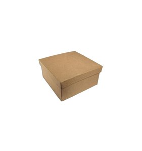 Caja Kraft Cuadrada 8 x 8 x 4 cm