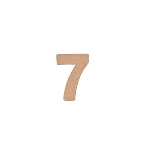 Número 7 17,5 cm