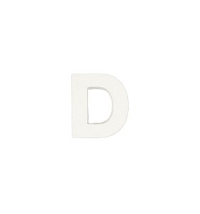 Letra D 7 cm