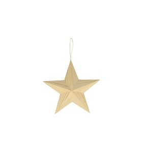 Colgante de madera Estrella 20 cm