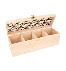 Caja de madera con compartimentos Japan