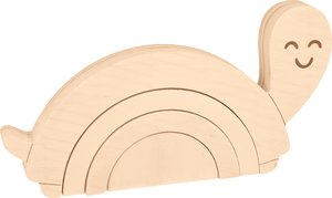 Formas de madera Artemio Jolies Comptines puzzle tortugas