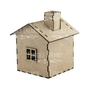 Casita en madera DM para decorar mod 6 de Fabrika Decoru