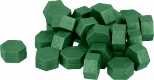 Set mini pastillas para lacres 30 g Artemio verde oscuro