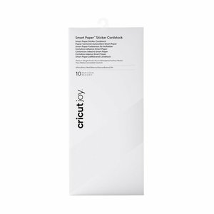 Cricut Joy pad de cartulinas adhesivas blancas 10 pcs