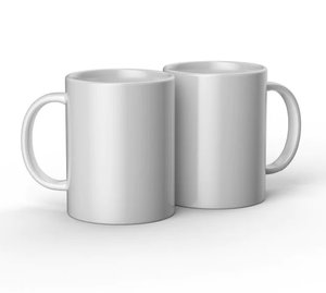Set 2 tazas cerámica 443 ml para Cricut Mug Press