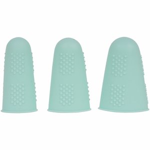 Protectores para dedos de silicona Mint Artis Decor 3 pcs