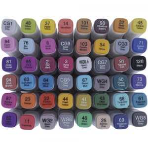Set 48 rotuladores al alcohol Art Flow Artis Decor