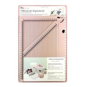 OFERTA Tabla de hendido DP Craft 30,5 x 17 cm color rosa
