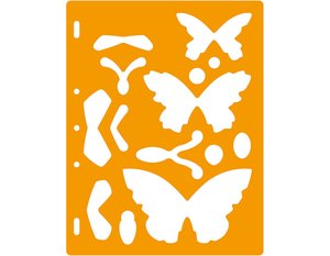 Plantilla de corte Fiskars Mariposas