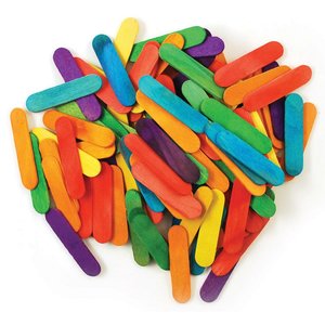 Set de Mini Sticks MultiCraft Colored 120 pcs