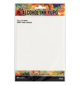 Tarjetas 5x7" Alcohol Ink Yupo 85 lb
