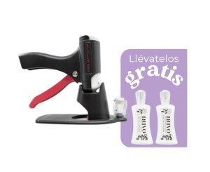 Precision Glue Press Pistola de Pegamento de Precisión My Sweet Petunia + 2 botes pegamento de regalo