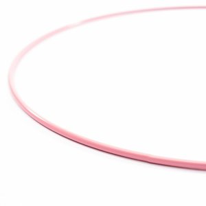 Aro de metal Lacado Rosa Pastel 25 cm de diámetro