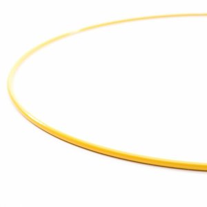 Aro de metal Lacado Amarillo 25 cm de diámetro