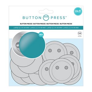 We R Button Press chapas tamaño grande 58 mm