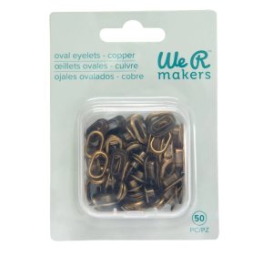 Ojales para Crop a dile Oval Cobre
