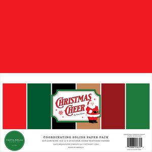 Kit Carta Bella Christmas Cheer Solids
