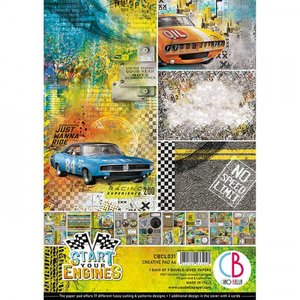 Creative Pad  A4 Ciao Bella Start your Engines