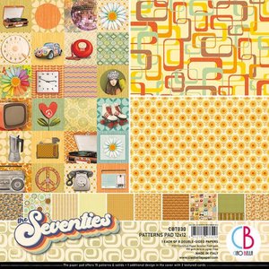 Pad 12"x12" Ciao Bella The Seventies Patterns