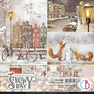 Pad 8"x8" Ciao Bella Memories of a Snowy Day