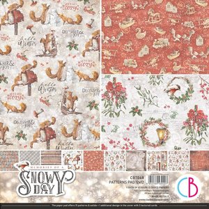Pad 12"x12" Ciao Bella Memories of a Snowy Day Patterns