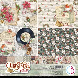 Pad 12"x12" Patterns Ciao Bella Christmas Vibes