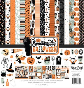 Kit 12&quot;x12&quot; Spooktacular Halloween de Echo Park