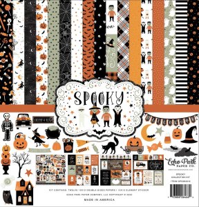 Kit 12&quot;x12&quot; Spooky de Echo Park