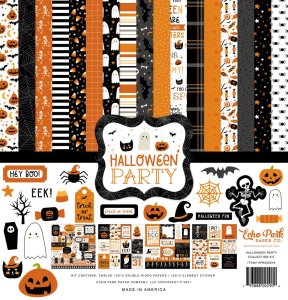 Kit 12&quot;x12&quot; Halloween Party de Echo Park