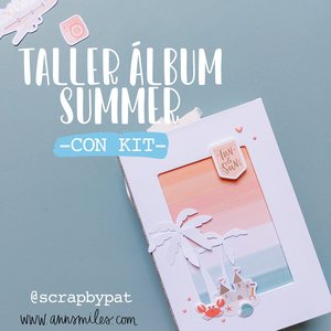 Kit + taller online con Scrapbypat Álbum PENSACOLA