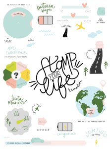 Kit Stamp Your Life Junio 2025 CASTELLANO SIN SUSCRIPCIÓN