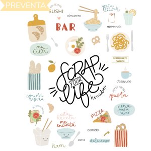 Kit Stamp Your Life COMIDAS Febrero 2025 SIN SUSCRIPCIÓN Castellano