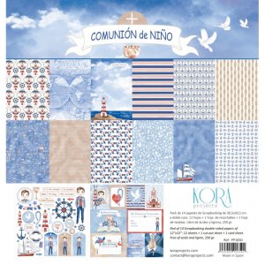 Pack de papeles Kora Projects Comunión Niña