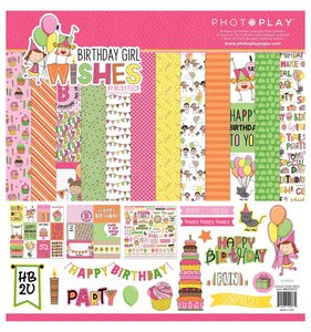 Kit Photoplay Birthday Girl Wishes