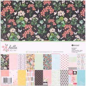 Kit papeles y adornos Hello It's Me Rosie's Studio