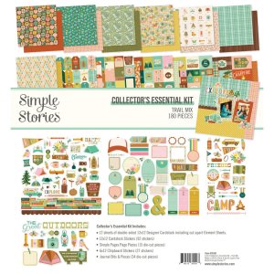 Kit 12"x12" Trail Mix Collector's Essential de Simple Stories